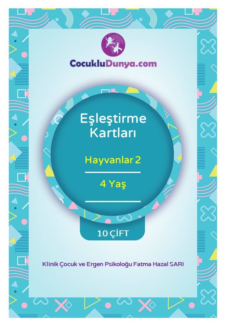 Eşleştirme Kartları (4 Yaş)