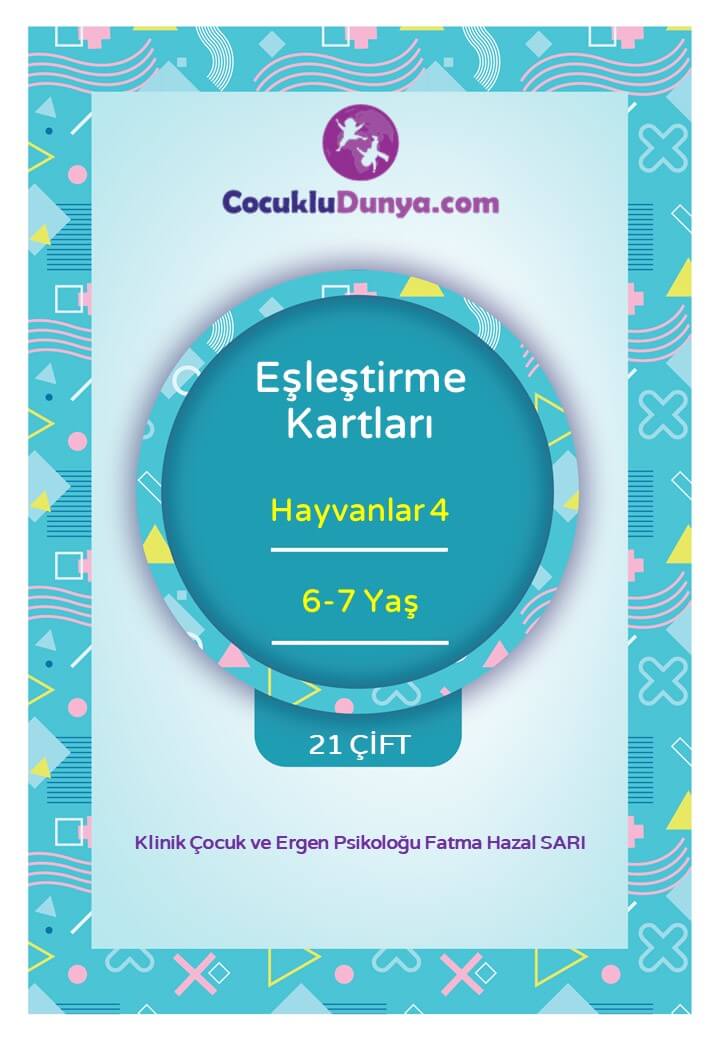 Eşleştirme Kartları (6-7 Yaş)