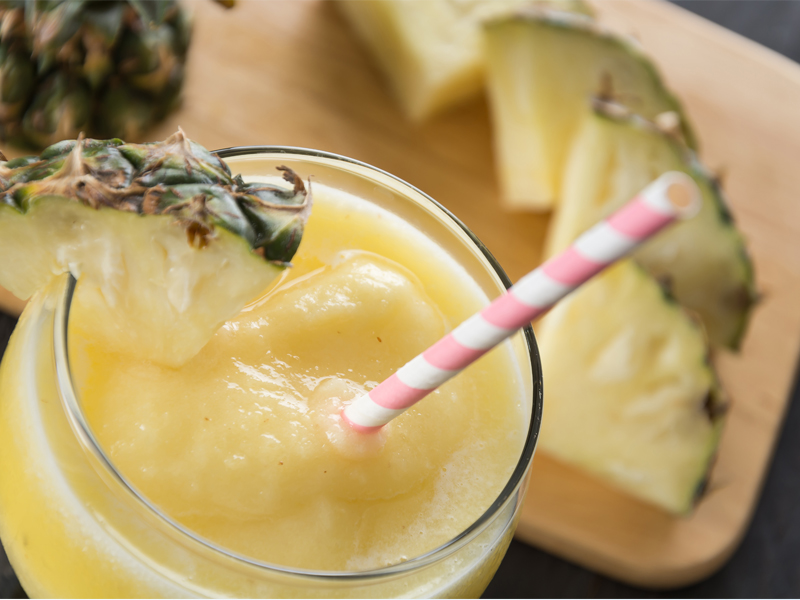 Smoothie à l'ananas