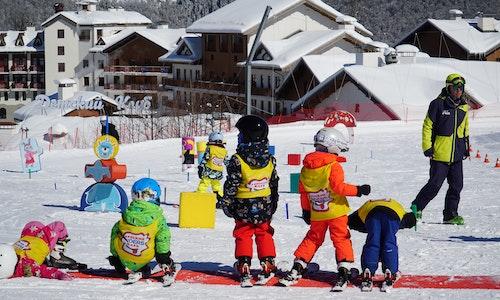 çocuklar için kayak sporu