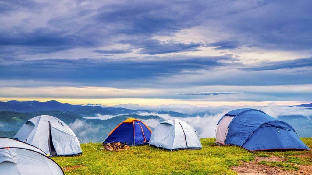 Bebekle kamp için uygun hava koşulları