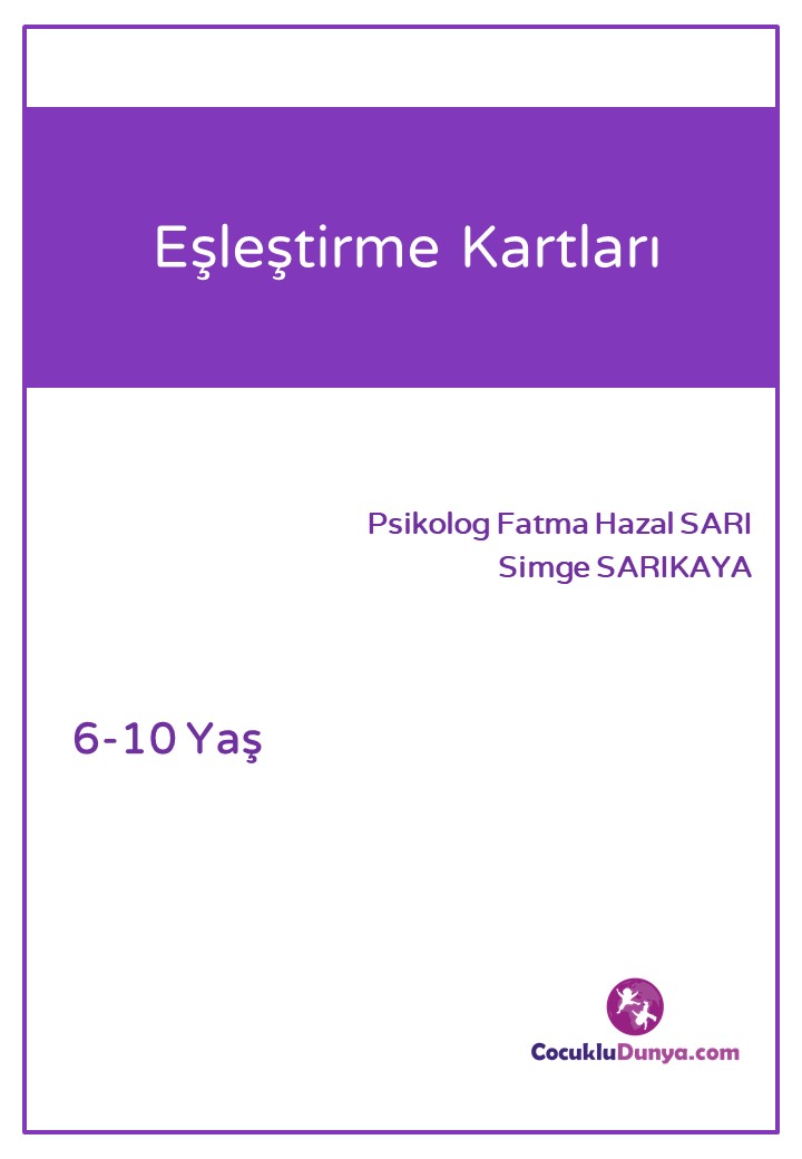 Eşleştirme Kartları (6-10 Yaş)