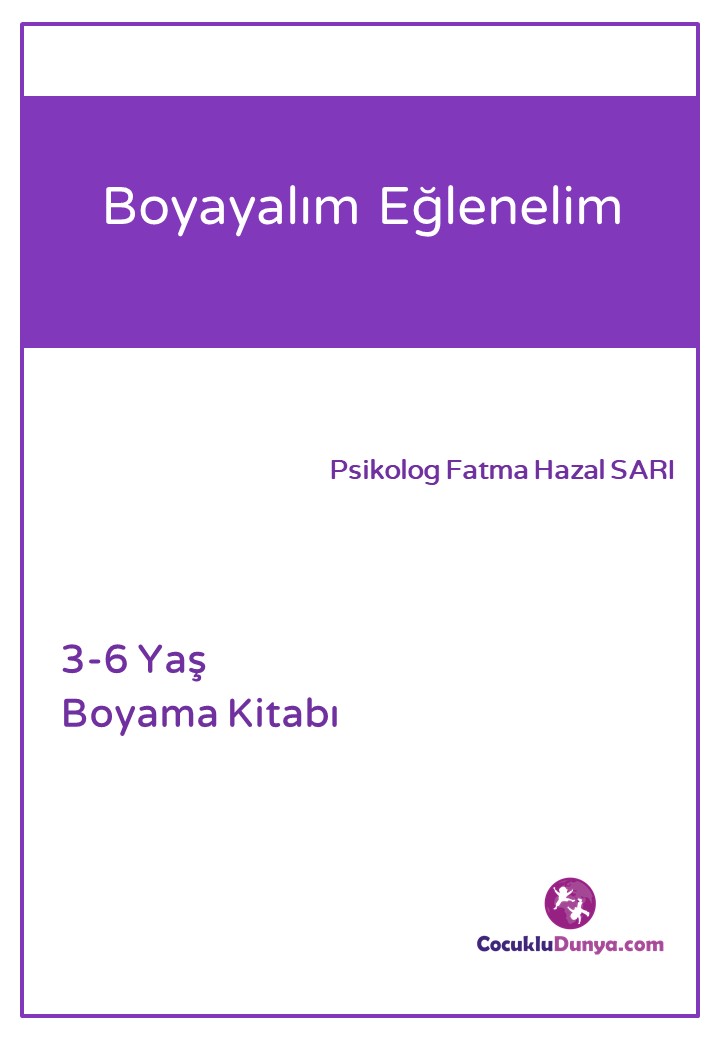 Boyama Kitabı (3-6 Yaş)