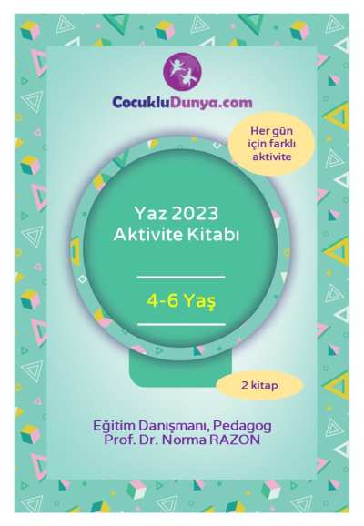 Yaz Aktivite Kitabı (4-5-6 Yaş)