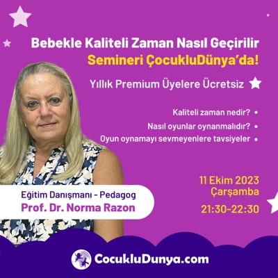 Bebekle Kaliteli Zaman Geçirme Semineri