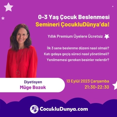 Çocuk Beslenmesi Semineri