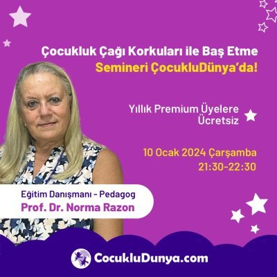 Çocukluk Çağı Korkuları Semineri