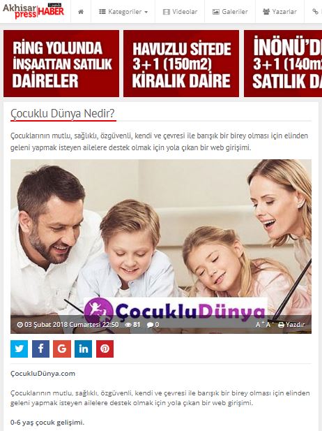 Akhisar Press - CocukluDunya.com